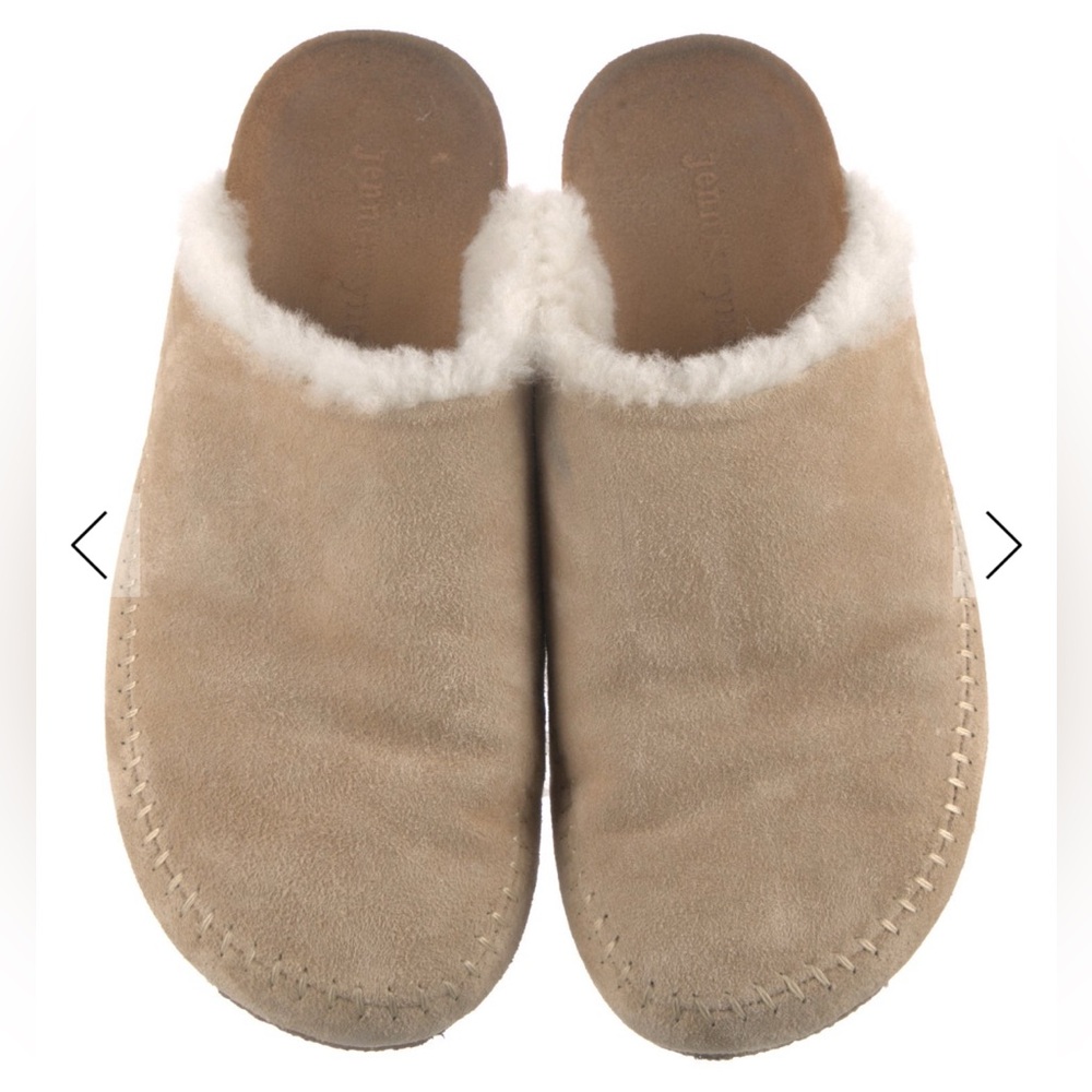 Jenni Kayne Women's Cream Slippers